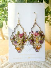 Load image into Gallery viewer, Wildflower Arabesque Dangles
