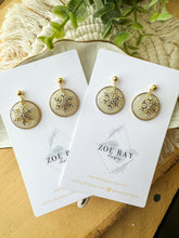 Load image into Gallery viewer, White Snowflakes
