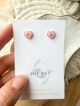 Load image into Gallery viewer, Tiny Heart Studs

