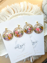 Load image into Gallery viewer, Double Circle Garden Dangles
