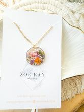 Load image into Gallery viewer, Fall Garden Pendant - Pink
