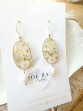 Load image into Gallery viewer, White Ovals and Pearls
