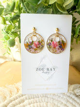 Load image into Gallery viewer, Double Circle Garden Dangles
