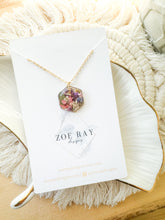 Load image into Gallery viewer, Starflower Hexagon Pendant
