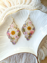 Load image into Gallery viewer, Daisy Garden Arabesque Dangles
