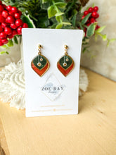 Load image into Gallery viewer, Green and Red Ornament Dangles
