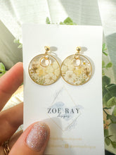 Load image into Gallery viewer, White Double Circles
