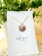 Load image into Gallery viewer, Hexagon Garden Pendant
