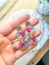 Load image into Gallery viewer, Two Tier Boronia Dangles
