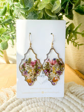 Load image into Gallery viewer, Wildflower Arabesque Dangles
