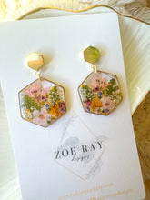 Load image into Gallery viewer, Pink Floral Hexagons
