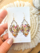 Load image into Gallery viewer, Wildflower Arabesque Dangles
