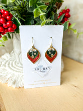 Load image into Gallery viewer, Green and Red Ornament Dangles
