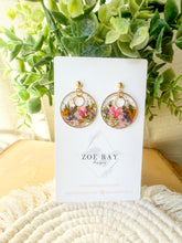 Load image into Gallery viewer, Double Circle Garden Dangles
