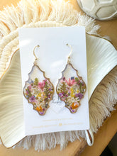 Load image into Gallery viewer, Wildflower Arabesque Dangles
