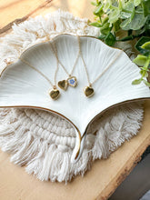 Load image into Gallery viewer, Gold Vermeil/ Gold Filled Forget Me Not Locket
