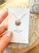 Load image into Gallery viewer, Hexagon Garden Pendant
