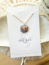Load image into Gallery viewer, Hexagon Garden Pendant
