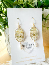 Load image into Gallery viewer, White Ovals and Pearls
