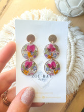 Load image into Gallery viewer, Two Tier Boronia Dangles
