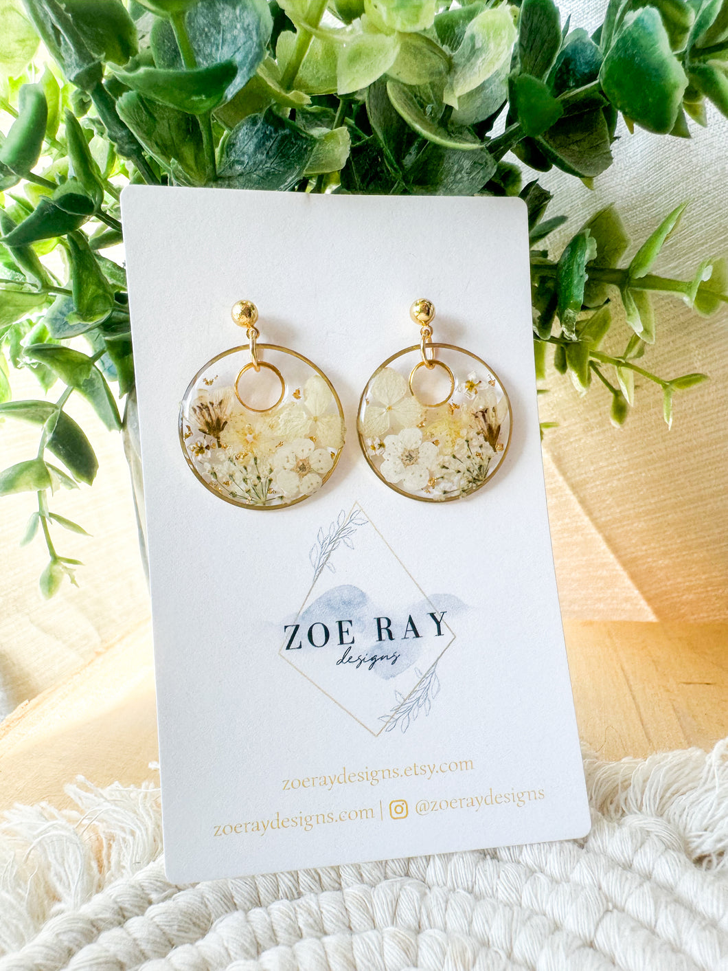 White Double Circles