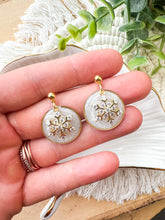 Load image into Gallery viewer, White Snowflakes
