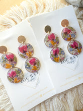 Load image into Gallery viewer, Two Tier Boronia Dangles
