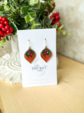 Load image into Gallery viewer, Green and Red Ornament Dangles
